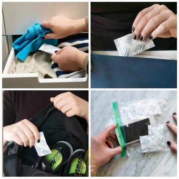 Hạt hút ẩm Silicagel giúp bảo quản thực phẩm và hàng hóa hiệu quả