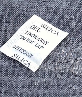 Gói chống ẩm SilicaGel giấy lụa đen