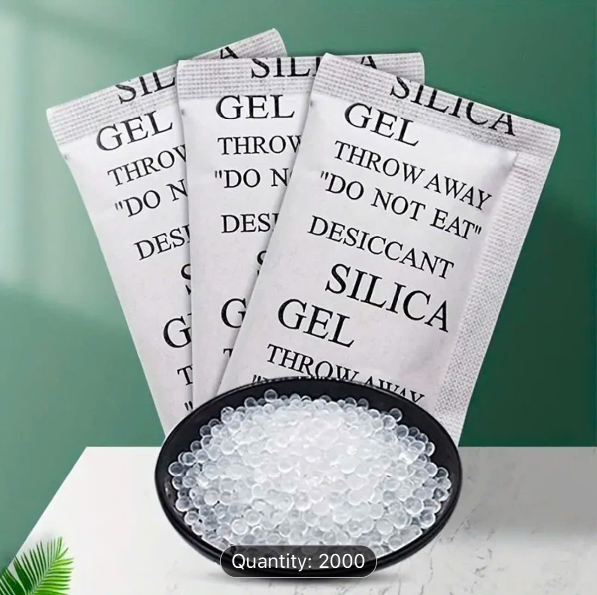 Gói chống ẩm SilicaGel giấy lụa đen